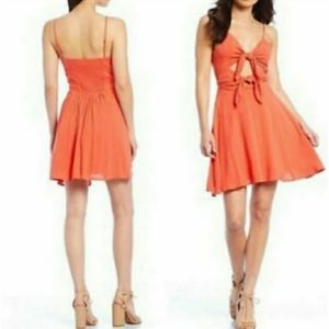 Gianni Bini Double Tie Front Dress